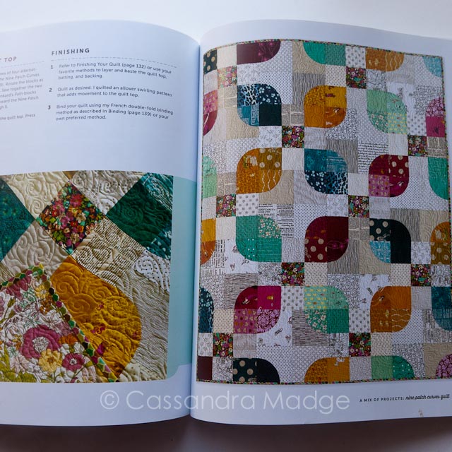 June quilting book review – Quilter’s Mixology – Cassandra Madge