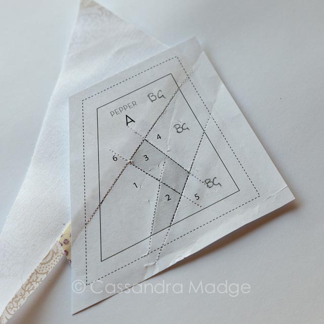 Foundation Paper Piecing Tutorial – Part 1 – Cassandra Madge