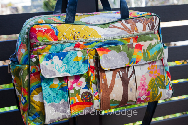 Stella Weekender bag taking me over the rainbow! – Cassandra Madge